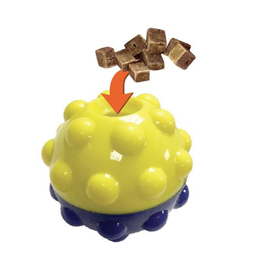 Load image into Gallery viewer, FouFou Bumper Treat Ball Large