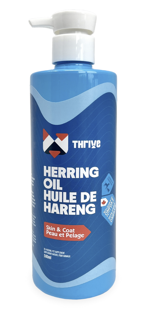 Load image into Gallery viewer, Thrive Herring Oil 500ml - Discover Dogs