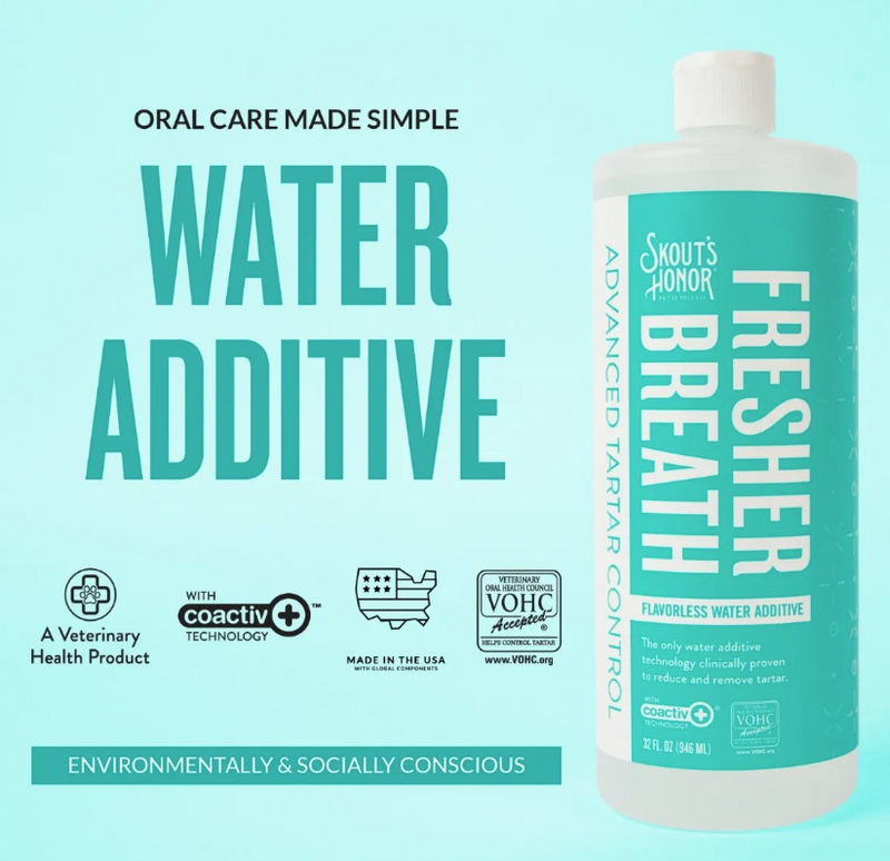 Load image into Gallery viewer, Skouts Honor Fresher Breath Water Additive with Advanced Tarter Control 16oz
