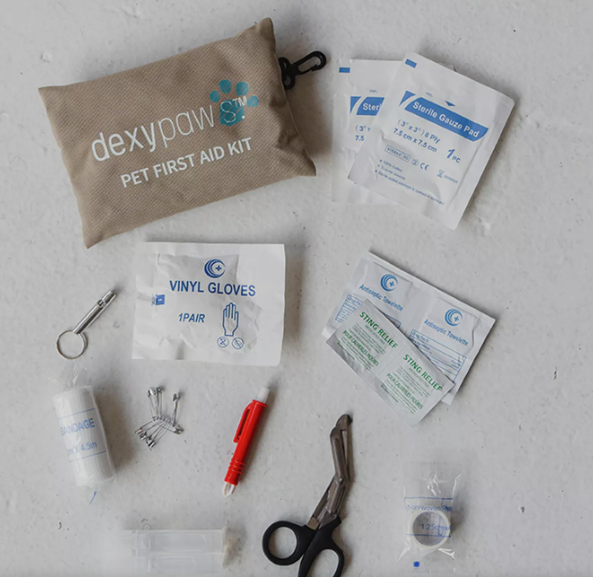 Load image into Gallery viewer, Dexypaws Dog First Aid Kit 24 pc