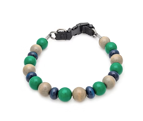 Load image into Gallery viewer, Furrybeads Collar 56 - Moo Shoo