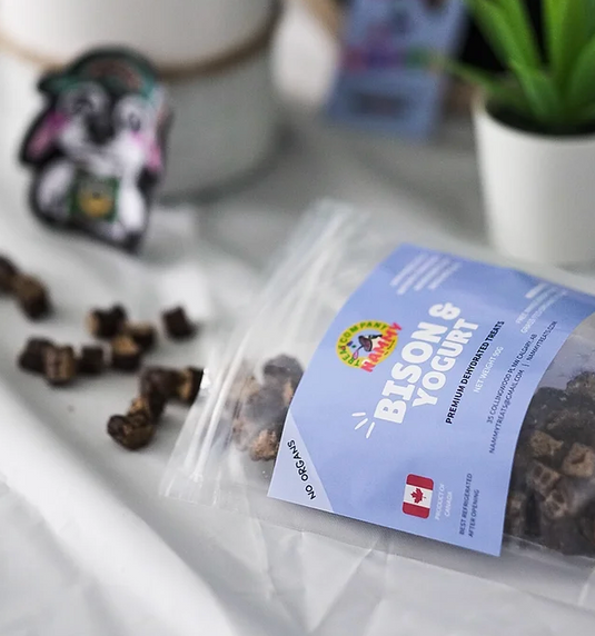 Nammy Treats Bison & Yogurt 100g