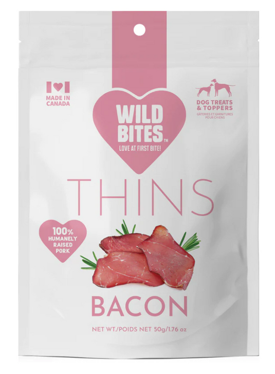 Wild Bites Bacon Thins 50g