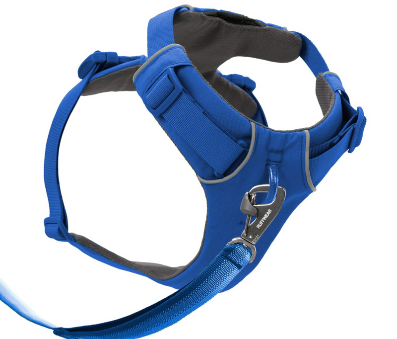 Load image into Gallery viewer, Ruffwear Front Range Harness Blue Pool