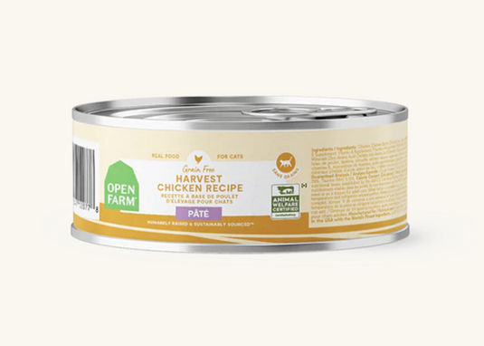 Open Farm Cat Harvest Chicken Pâté Can
