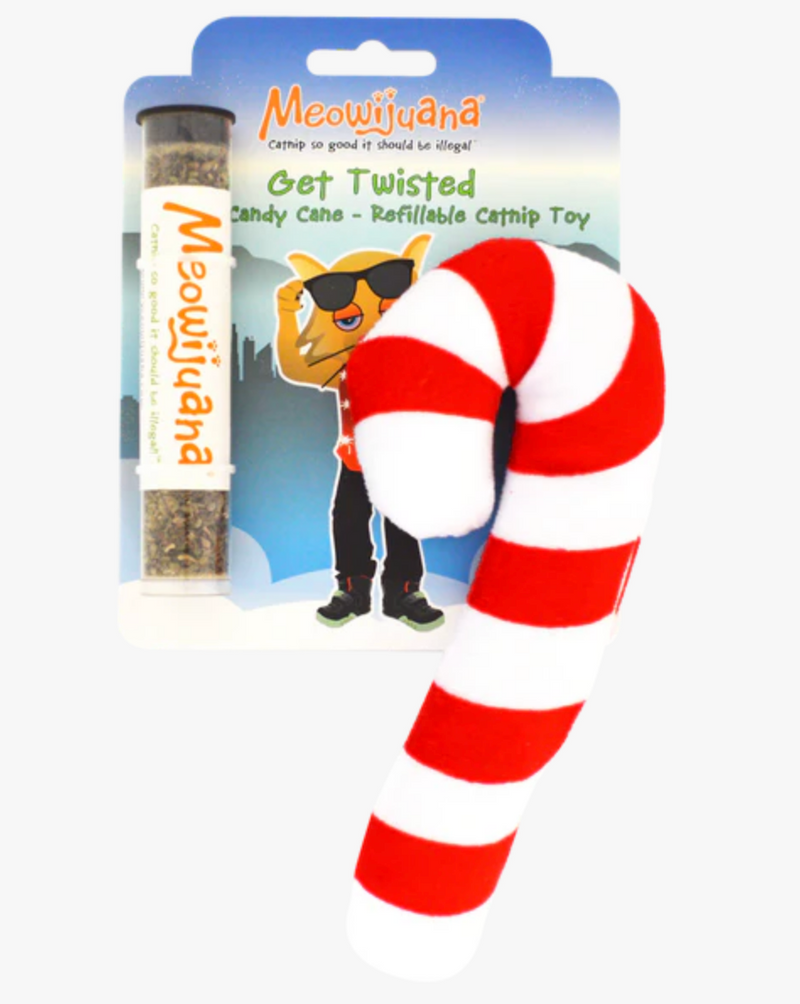 Load image into Gallery viewer, Meowijuana Get Twisted Candy Cane