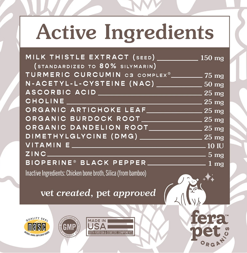 Load image into Gallery viewer, Fera Pet Organics Liver Support for Dogs & Cats