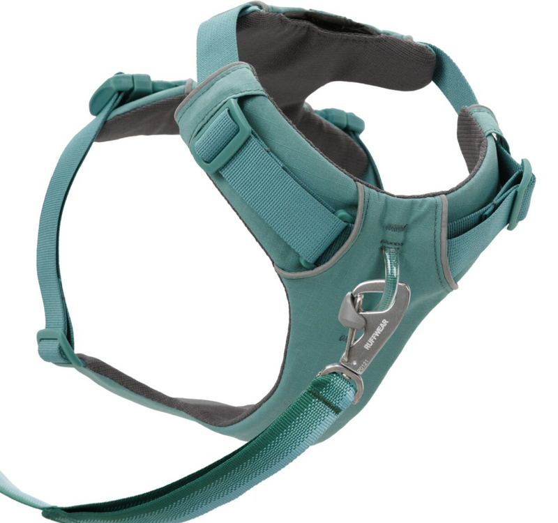 Load image into Gallery viewer, Ruffwear Front Range Harness River Rock Green
