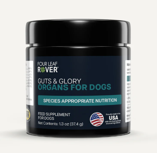 Load image into Gallery viewer, Four Leaf Rover Guts & Glory Grass-fed Organs For Dogs 37.4g