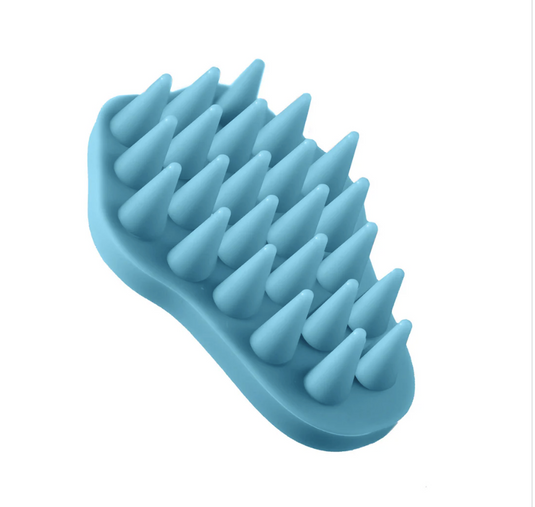 Bailey Dog & Cat Brush Meowy Blue Mist