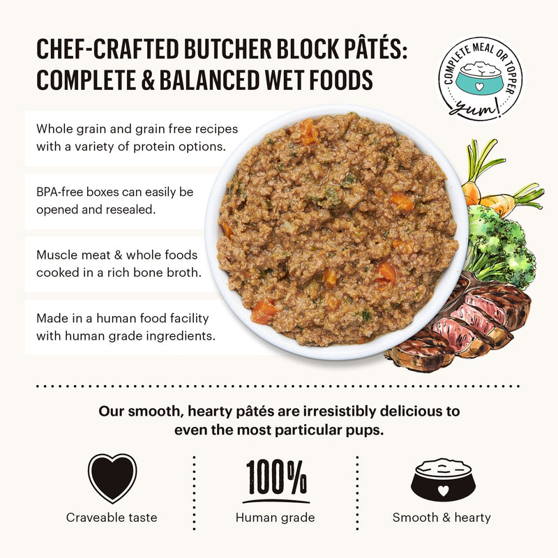 Load image into Gallery viewer, Honest Kitchen Butcher Block Pate for Dogs Chicken & Super Greens 10.5oz