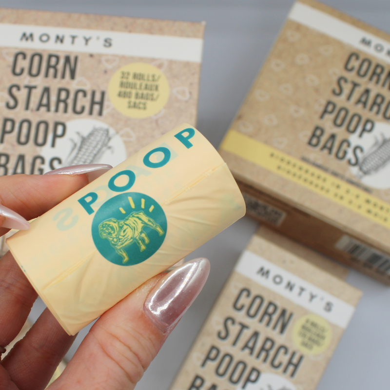 Load image into Gallery viewer, Monty's Compostable Corn Starch Poop Bags