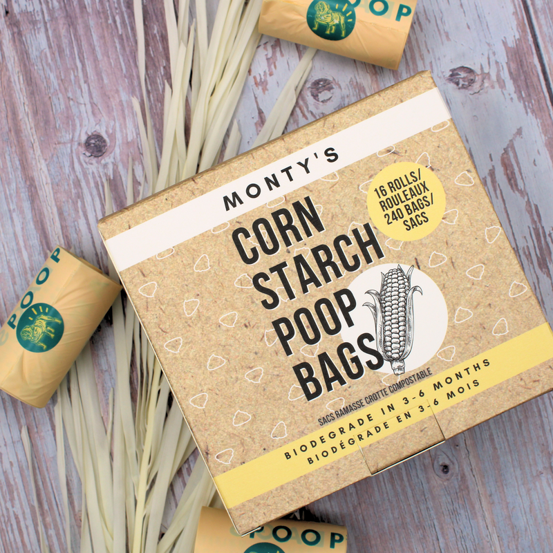 Load image into Gallery viewer, Monty's Compostable Corn Starch Poop Bags