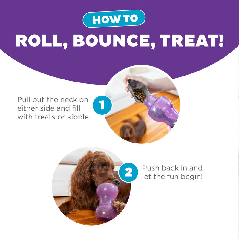 Load image into Gallery viewer, Planet Dog Double Snoop Interactive Treat Stuffer