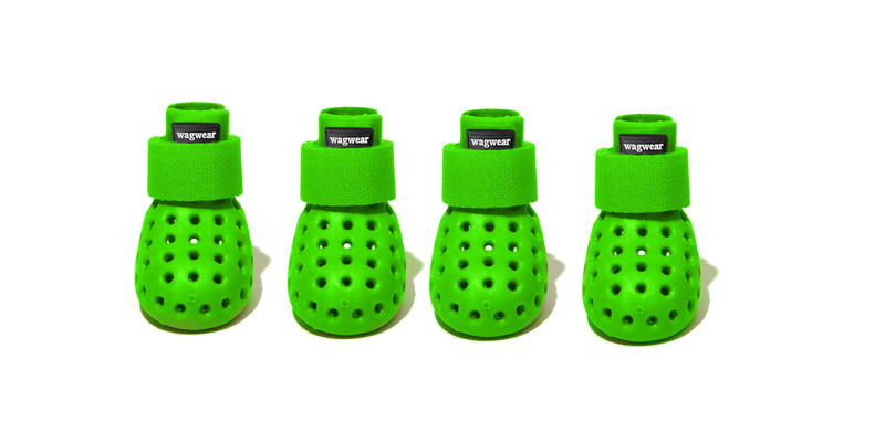 Load image into Gallery viewer, Wagwear WagWellies Mojave Neon Green