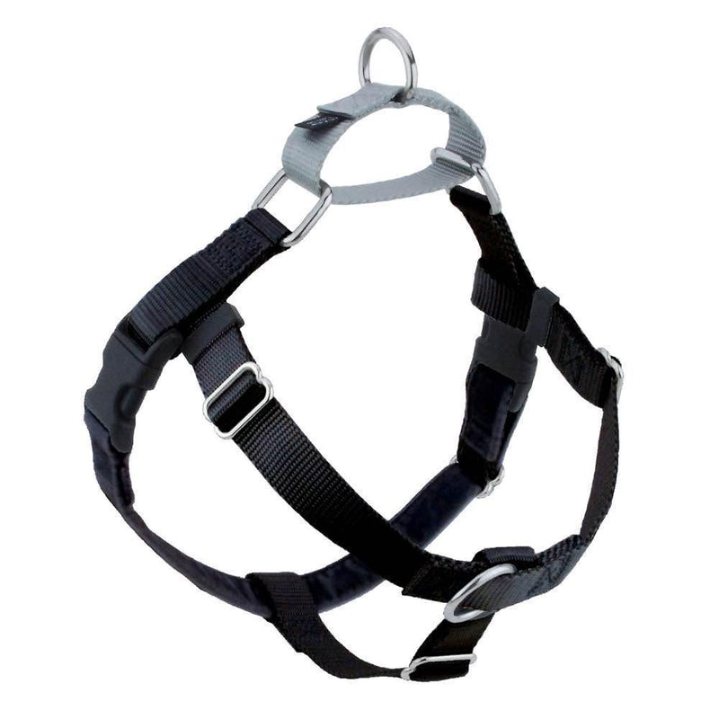 Load image into Gallery viewer, Freedom No-Pull Harness Black - Discover Dogs
