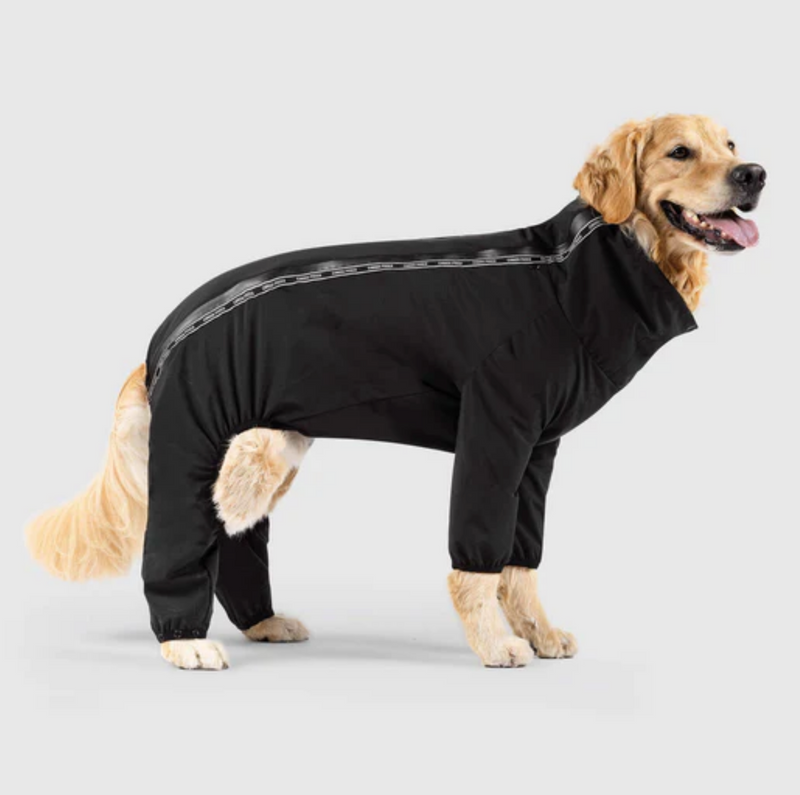 Load image into Gallery viewer, Canada Pooch Slush Suit Black Size 8