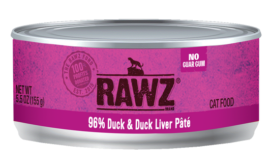 Rawz Cat Can Duck & Duck Liver Pate