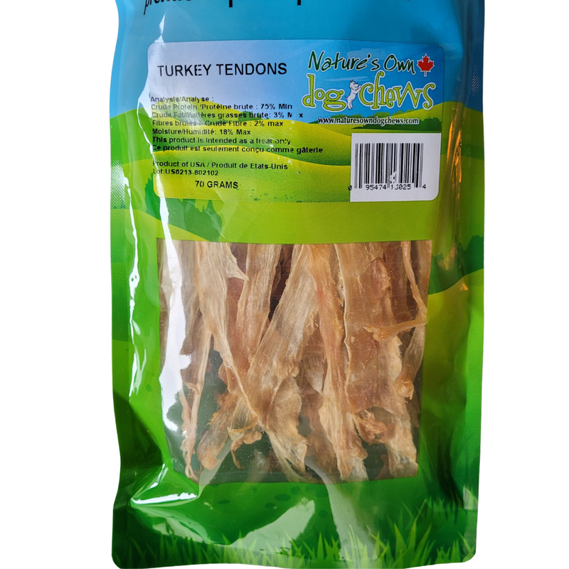 Load image into Gallery viewer, Nature's Own Turkey Tendons 70g
