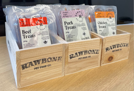 Rawbone Pet Food Co Pork Sausages 200g