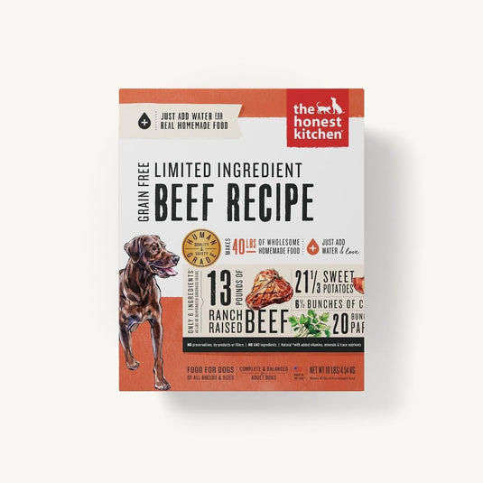 Honest Kitchen Dehydrated LID Beef (Hope) 10lb