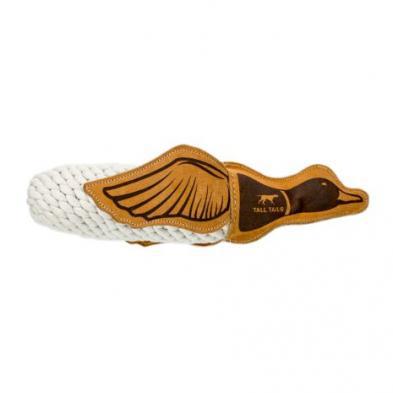 Load image into Gallery viewer, Tall Tails Leather & Rope Quacker Duck 16"