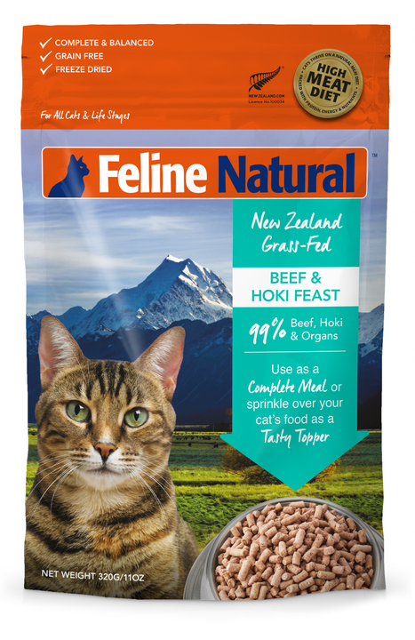 Feline Natural Beef & Hoki - Discover Dogs Online