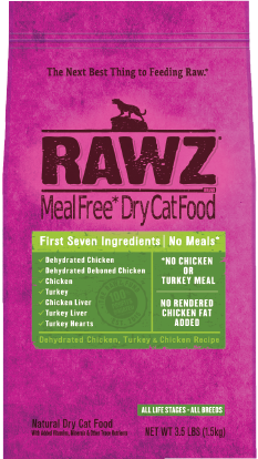 RAWZ Cat Dry Chicken Turkey - Discover Dogs