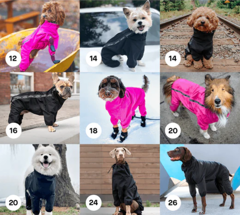 Load image into Gallery viewer, Canada Pooch Slush Suit Black Size 8