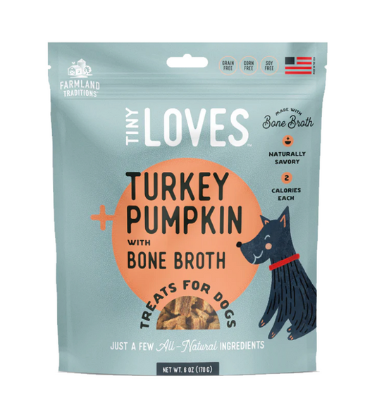 Farmland Traditions Tiny Loves Turkey & Pumpkin with Bone Broth 170g
