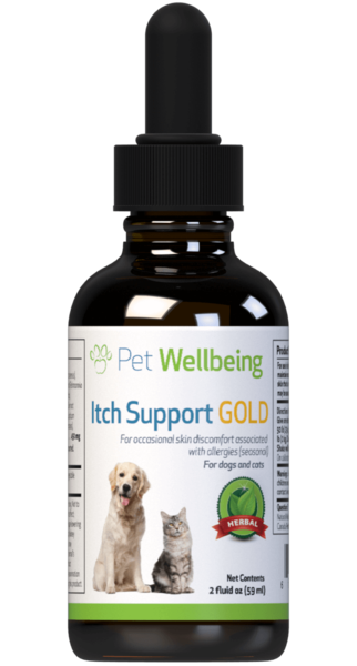 Load image into Gallery viewer, PW Itch Support Gold - Discover Dogs