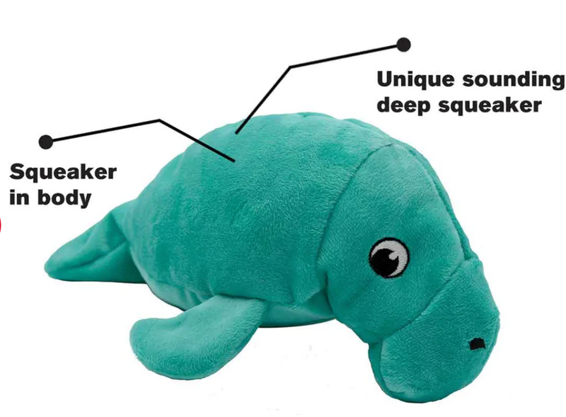 Load image into Gallery viewer, Tender Tuffs Manatee Plush