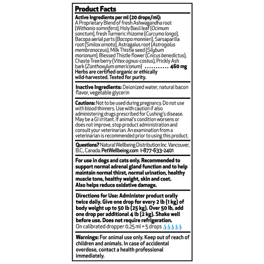 PW Adrenal Harmony Gold - Discover Dogs Online