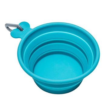 Load image into Gallery viewer, Messy Mutts Collapsable Bowl Small - Discover Dogs