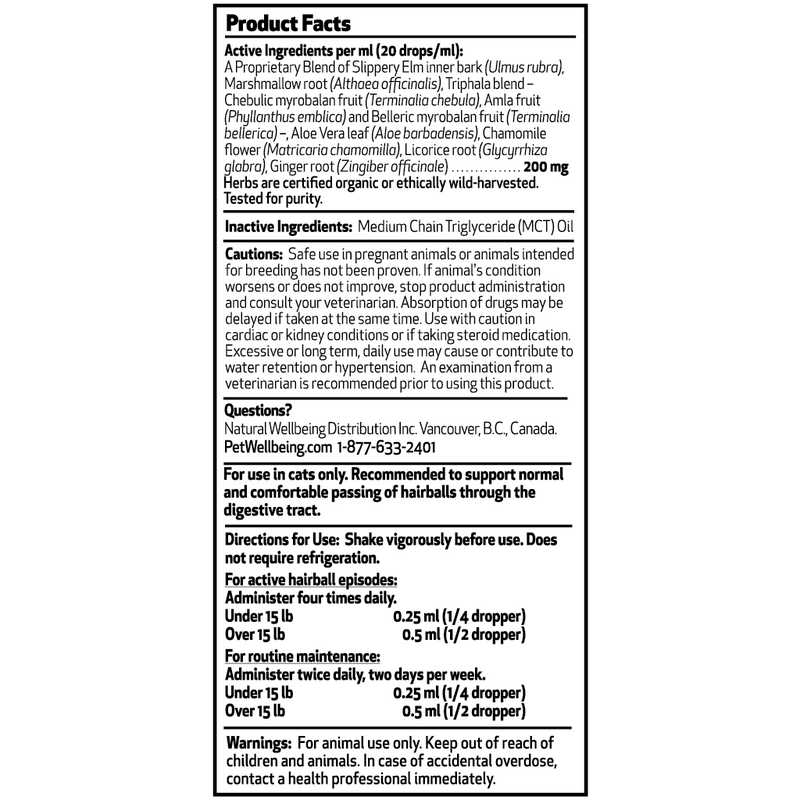 Load image into Gallery viewer, Pet Wellbeing Hairball Gold