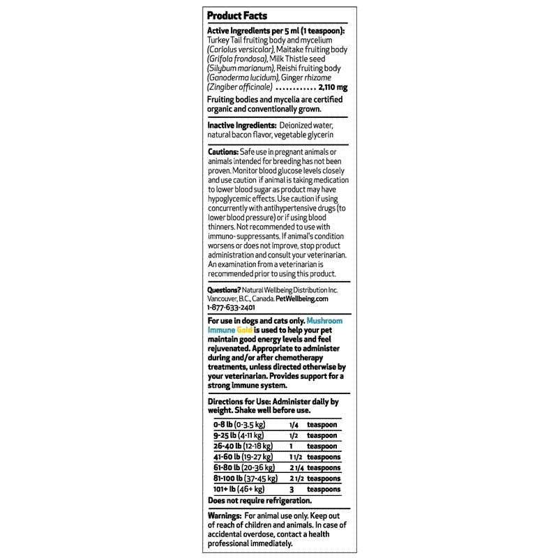 Load image into Gallery viewer, PW Mushroom Immune Gold - Discover Dogs