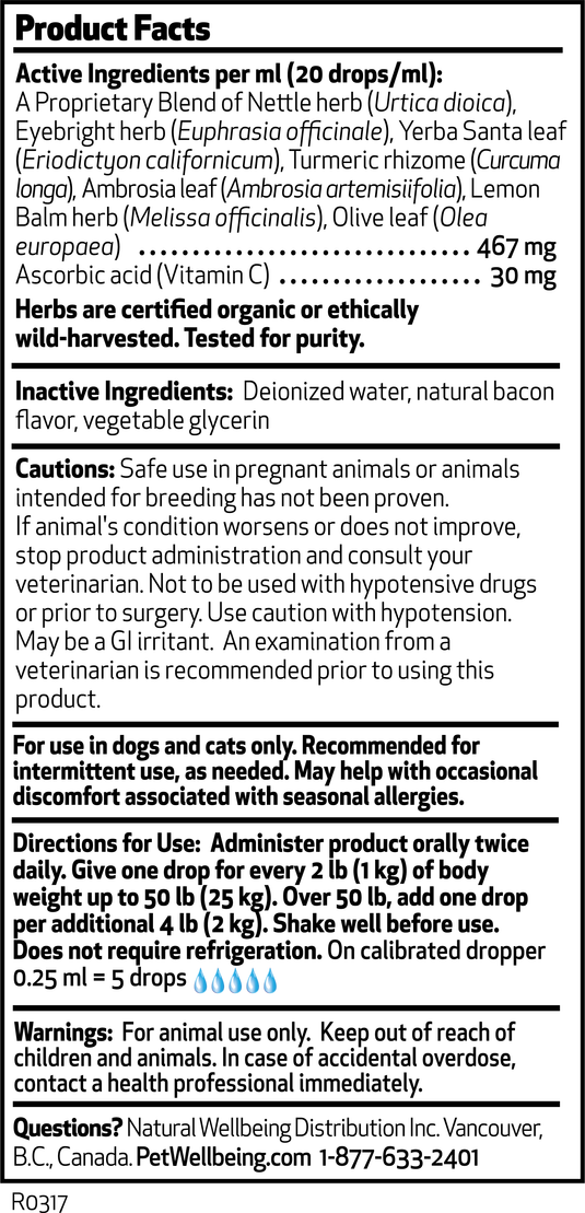 PW Nettle Eyebright Gold - Discover Dogs