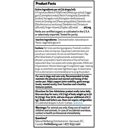 Pet Wellbeing Old Friend