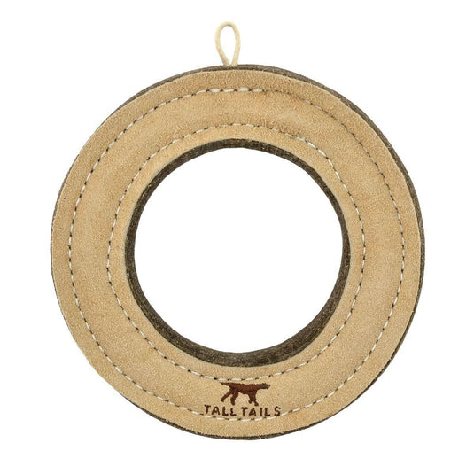 Tall Tails Leather & Wool Ring 7" - Discover Dogs