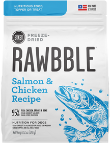 Rawbble Salmon & Chicken - Discover Dogs Online