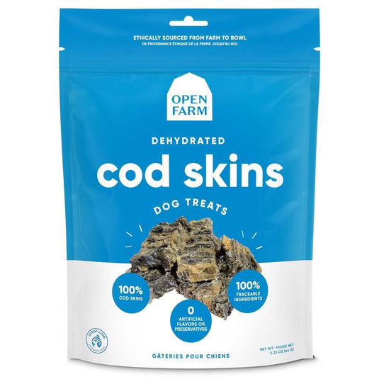 Open Farm Cod Skin Treats 2.25oz
