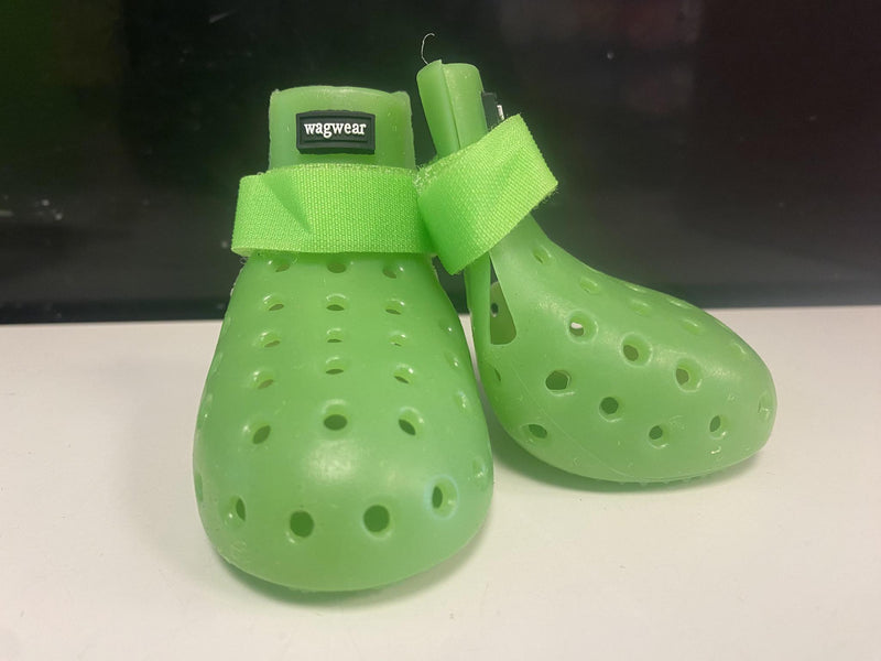 Load image into Gallery viewer, Wagwear WagWellies Mojave Neon Green