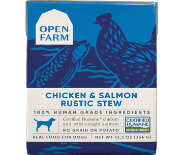 Open Farm Dog Chicken & Salmon Rustic Stew 12.5oz - Discover Dogs