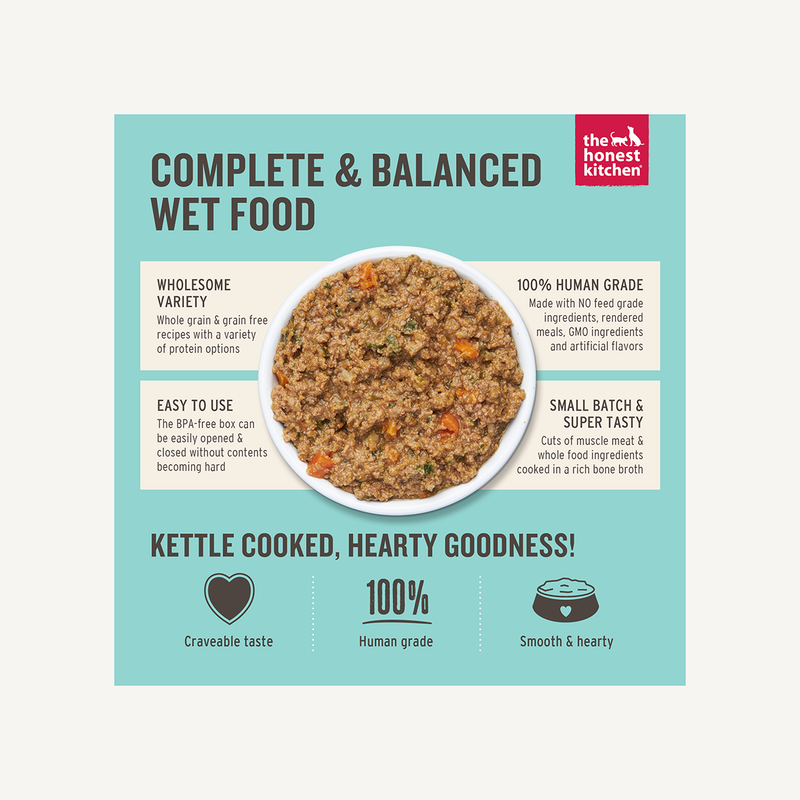Load image into Gallery viewer, Honest Kitchen Butcher Block Pate for Dogs Turkey & Autumn Veggies 10.5oz