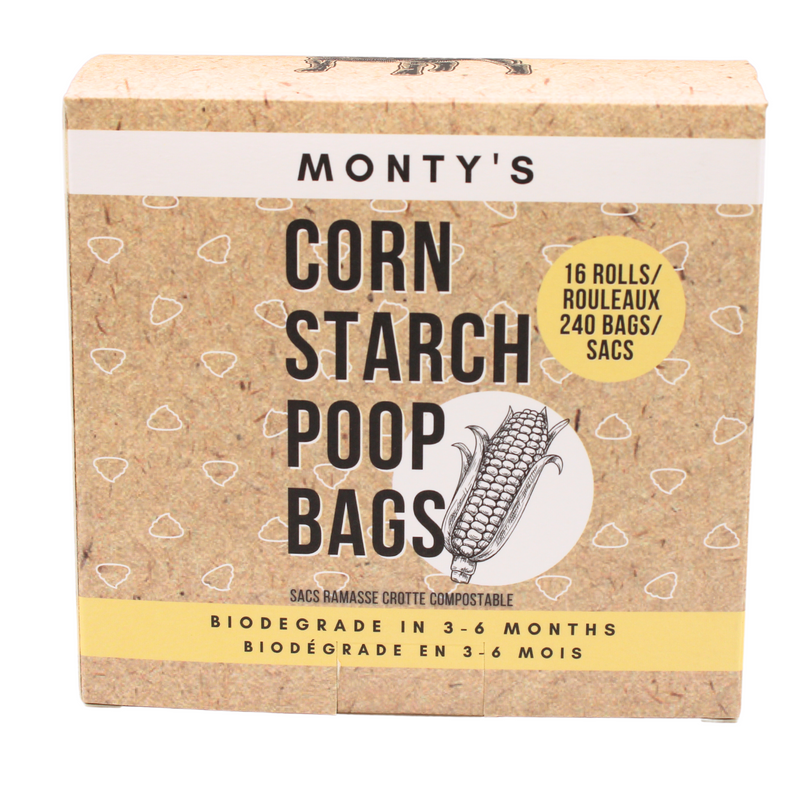 Load image into Gallery viewer, Monty's Compostable Corn Starch Poop Bags