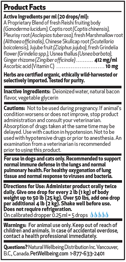 PW Lung Gold - Discover Dogs Online