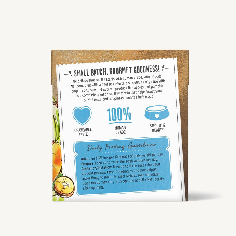 Load image into Gallery viewer, Honest Kitchen Butcher Block Pate for Dogs Turkey & Autumn Veggies 10.5oz