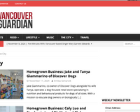 Our Feature in the Vancouver Guardian