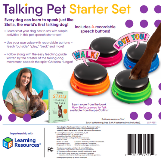 Hunger For Words Talking Pet Starter Set