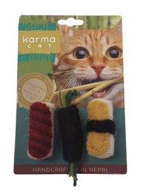 Dharma Dog Karma Cat Sushi - 3 pk